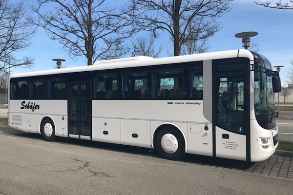 Vereinsbus mieten mit dem Bus Man in München
